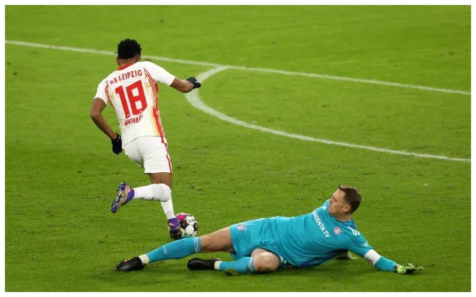 关于摩洛哥逆转里昂，科曼完成帽子戏法的信息